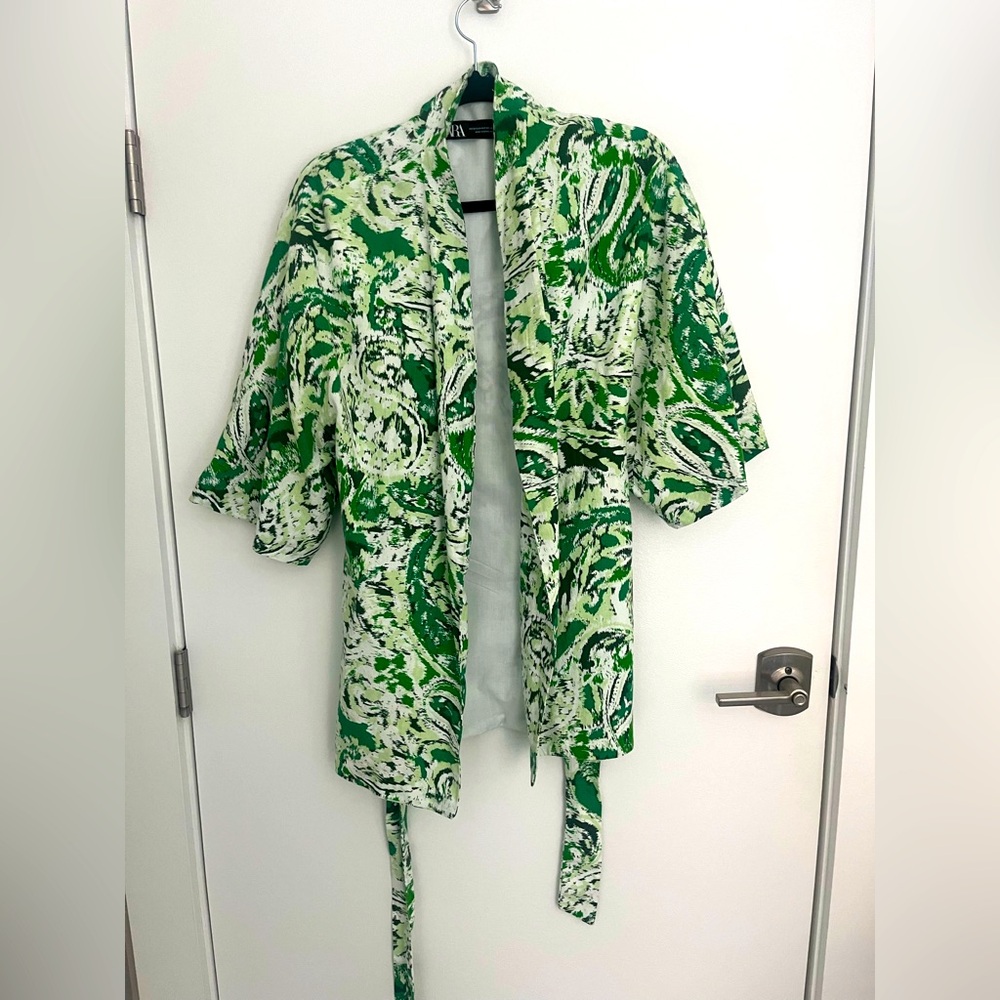 Green Kimono like top!